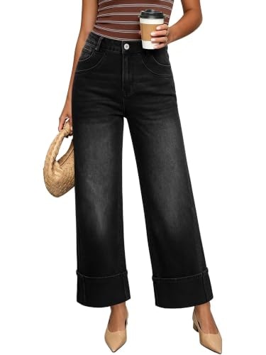 StunShow Women's High Waisted Wide Leg Jeans: $31.48 StunShow Women's High Waisted Wide Leg Jeans: $31.48