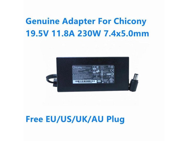 Chicony A17-230P1A 230W 19.5V 11.8A Laptop AC Adapter: $131.88 Chicony A17-230P1A 230W 19.5V 11.8A Laptop AC Adapter: $131.88