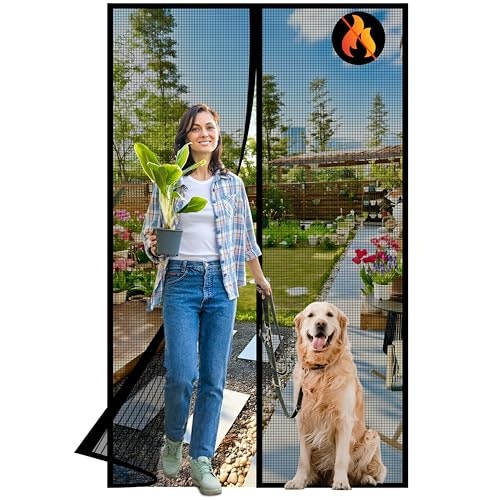 Magnetic Fiberglass Screen Door: $14.44 Magnetic Fiberglass Screen Door: $14.44