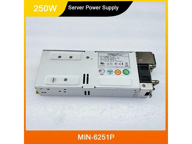 Min-6251P 250W Server Power Supply: $124.01 Min-6251P 250W Server Power Supply: $124.01