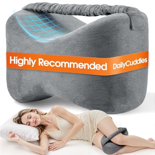 DailyCuddles Memory Foam Knee Pillow for Side Sleepers: $13.99 DailyCuddles Memory Foam Knee Pillow for Side Sleepers: $13.99