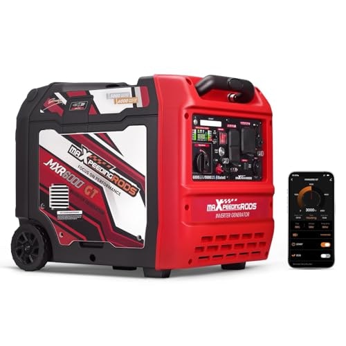 Maxpeedingrods 6,000W Inverter Generator with Bluetooth App Remote Control: $1,274.99 Maxpeedingrods 6,000W Inverter Generator with Bluetooth App Remote Control: $1,274.99