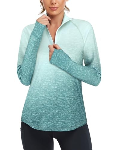 Cucuchy Women's Half-Zip Athletic Long Sleeve Shirt: $23.79 Cucuchy Women's Half-Zip Athletic Long Sleeve Shirt: $23.79
