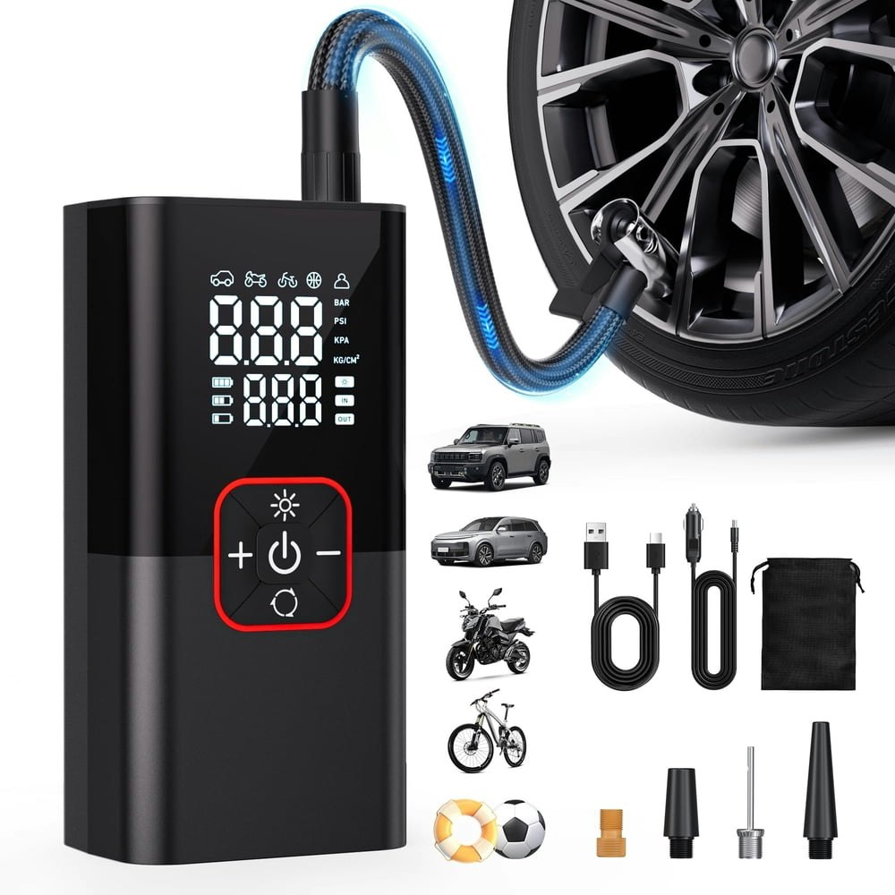 Olgeo 180-PSI Cordless Tire Inflator: $23.99