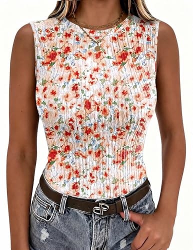 Zeagoo Women's High Neck Slim Tank Top: $12.34 Zeagoo Women's High Neck Slim Tank Top: $12.34