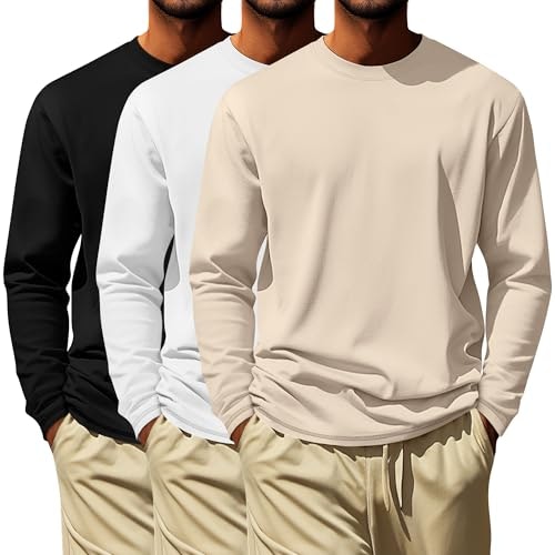 Neer Men's Big and Tall Long Sleeve T-Shirt 3-Pack: $36.54 Neer Men's Big and Tall Long Sleeve T-Shirt 3-Pack: $36.54