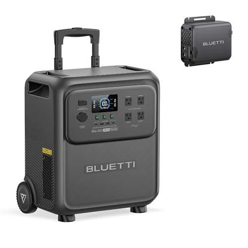 Bluetti Elite 400 Solar Generator with 560W Alternator Charger: $1,498.96 Bluetti Elite 400 Solar Generator with 560W Alternator Charger: $1,498.96