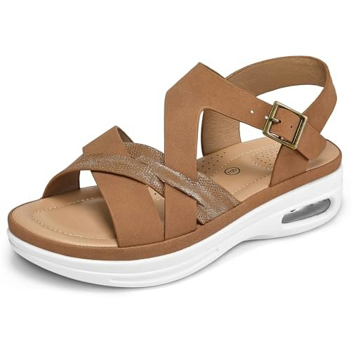 Mysoft Women's Air Cushioned Walking Sandals: $26.99 Mysoft Women's Air Cushioned Walking Sandals: $26.99