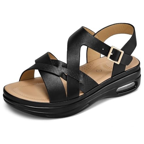 Mysoft Women's Air Cushioned Walking Sandals: $27.99 Mysoft Women's Air Cushioned Walking Sandals: $27.99