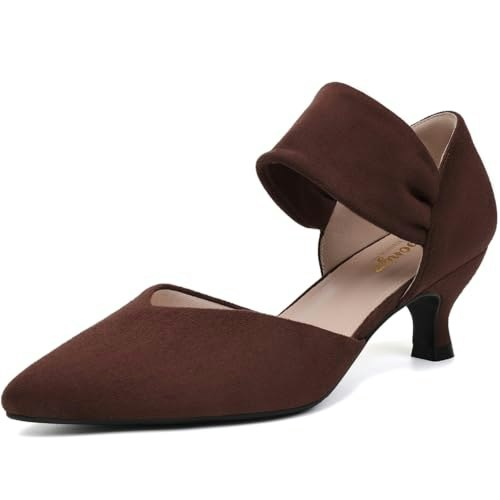 Ribongz Women's Suede Kitten Heels: $30.59 Ribongz Women's Suede Kitten Heels: $30.59