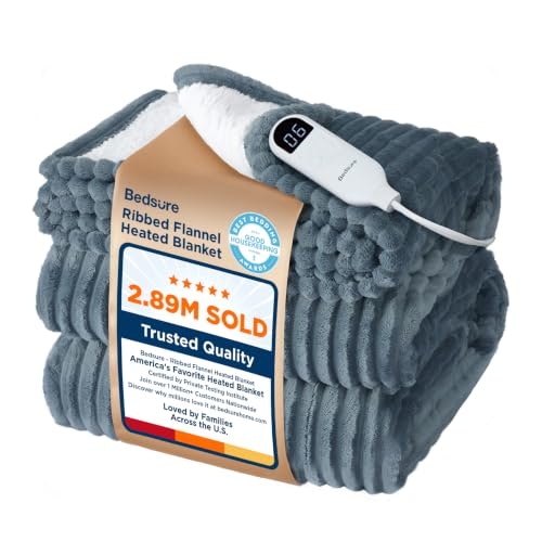 Bedsure 50" x 60" GentleSoft Heated Throw Blanket: $39.97 Bedsure 50" x 60" GentleSoft Heated Throw Blanket: $39.97