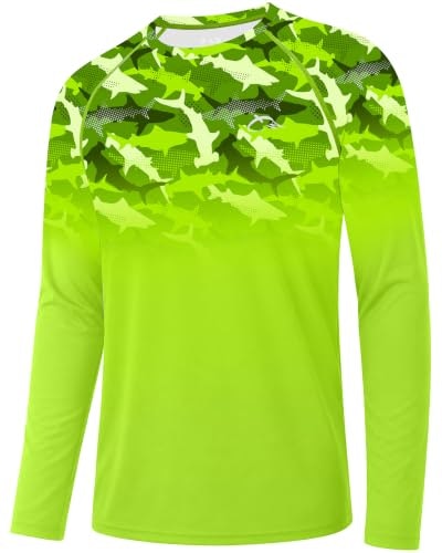 Fisheal Men's Long Sleeve Camo Fishing Shirt: $14.98 Fisheal Men's Long Sleeve Camo Fishing Shirt: $14.98