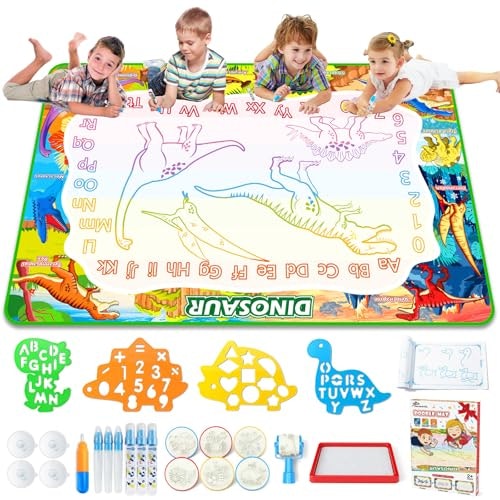 Jasonwell 60" x 40" Water Doodle Mat: $28.97