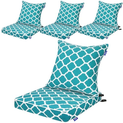 Infblue 22x24x4-Inch Outdoor Deep Seat Cushion 4-Pack: $59.98 Infblue 22x24x4-Inch Outdoor Deep Seat Cushion 4-Pack: $59.98