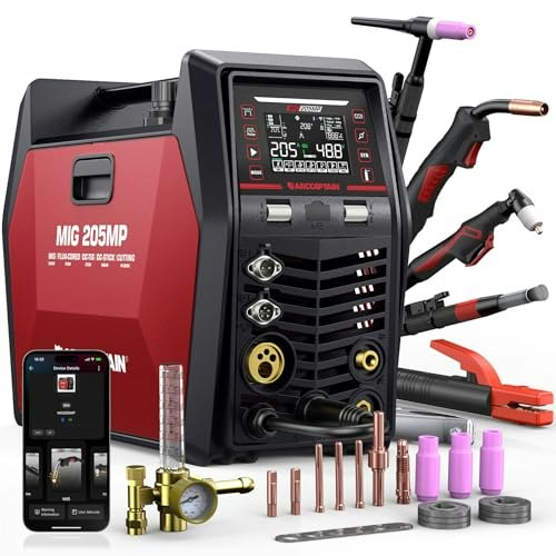 Arccaptain 9-in-1 MIG Welder and Plasma Cutter: $759.93