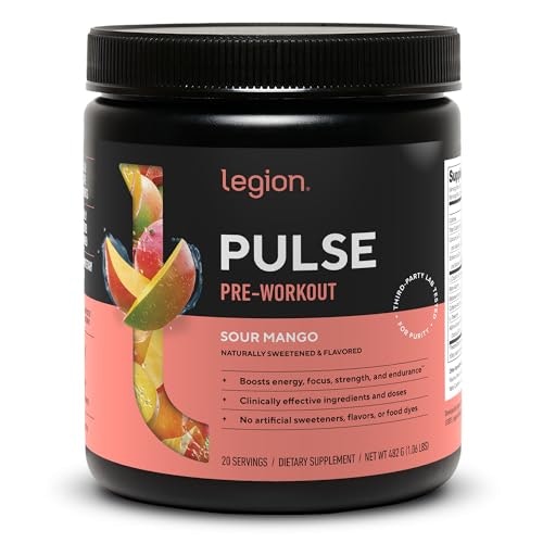 Legion Pulse Pre-Workout Supplement: $29.99 Legion Pulse Pre-Workout Supplement: $29.99
