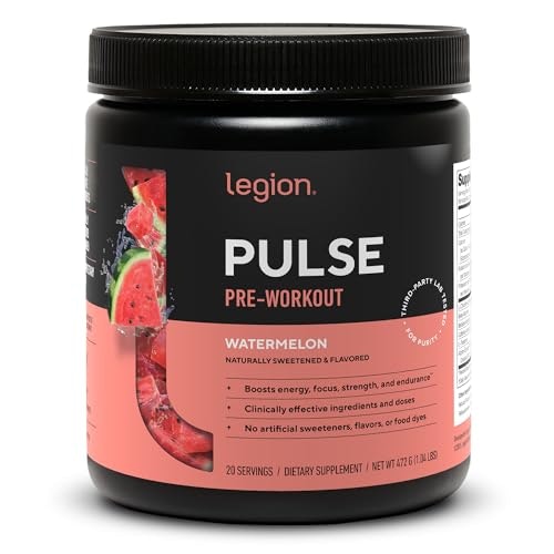 Legion Pulse Pre-Workout Drink: $34.99 Legion Pulse Pre-Workout Drink: $34.99