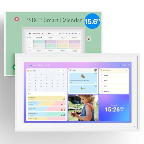 BSIMB 15.6-inch Digital Family Calendar and Chore Chart: $137.27