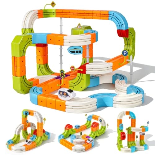 Hot Bee Electric Train Set 134-Piece Gravity-Defying Race Track: $39.99 Hot Bee Electric Train Set 134-Piece Gravity-Defying Race Track: $39.99
