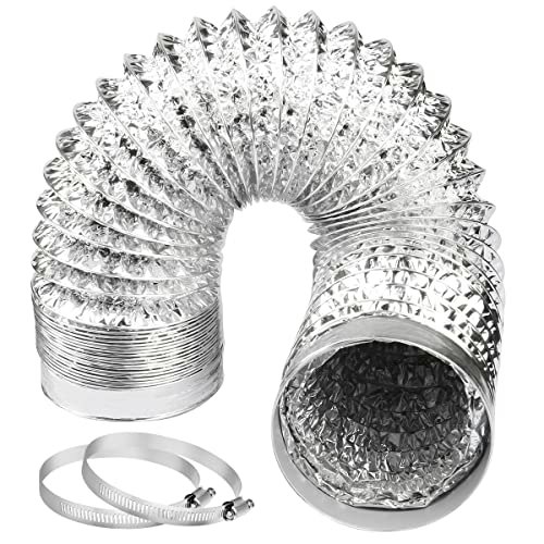 Omont 4-Inch 5-Foot Flexible Dryer Vent Hose: $8.78