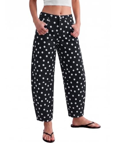 Luvamia Women's Stretch Baggy Polka Dot Jeans: $26.59 Luvamia Women's Stretch Baggy Polka Dot Jeans: $26.59
