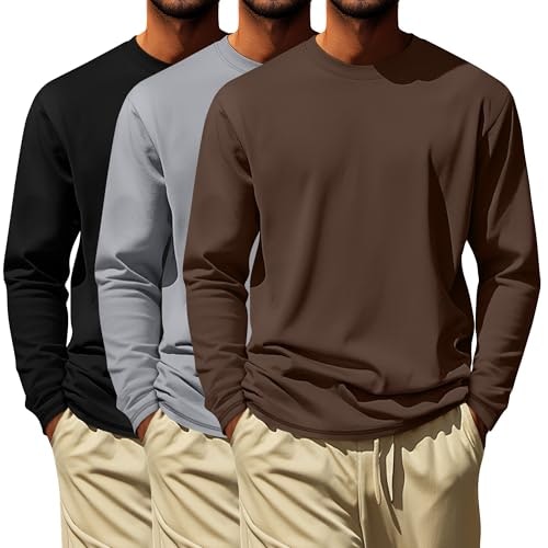 Neer Men's Big and Tall Long Sleeve T-Shirt 3-Pack: $36.54 Neer Men's Big and Tall Long Sleeve T-Shirt 3-Pack: $36.54