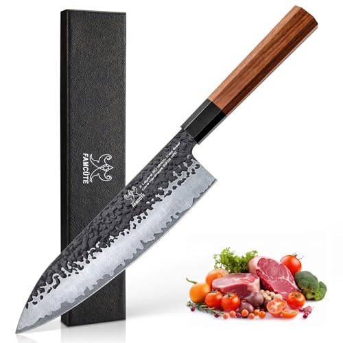 Famcüte 8-inch Japanese Chef Knife: $37.94 Famcüte 8-inch Japanese Chef Knife: $37.94