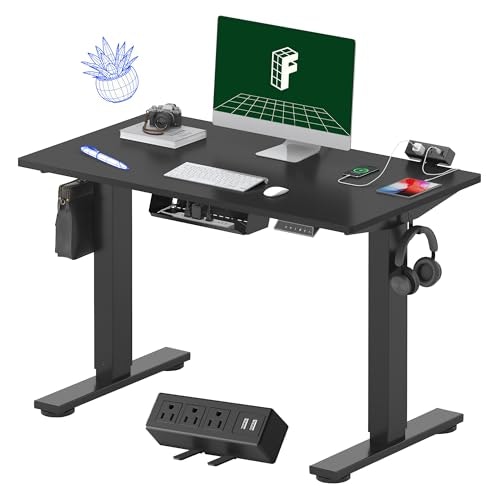 Flexispot EN2 40"x24" Standing Desk with Power Strip: $159.98