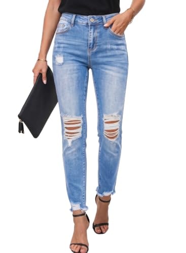 Sidefeel Women's Distressed Boyfriend Jeans: $28.04 Sidefeel Women's Distressed Boyfriend Jeans: $28.04