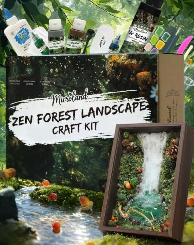 Microland Zen Forest Landscape Resin Craft Kit: $42.49 Microland Zen Forest Landscape Resin Craft Kit: $42.49