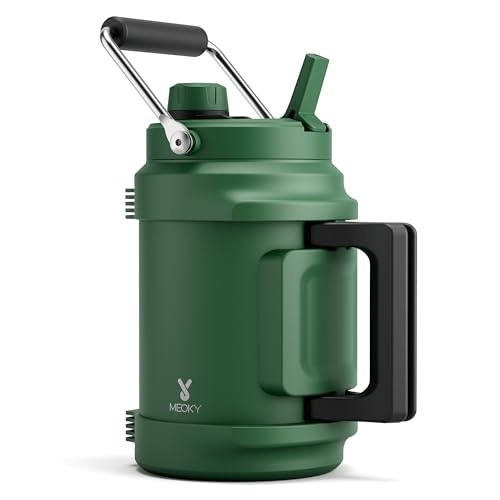 Meoky 64-oz Insulated Stainless Steel Water Jug: $33.99 Meoky 64-oz Insulated Stainless Steel Water Jug: $33.99