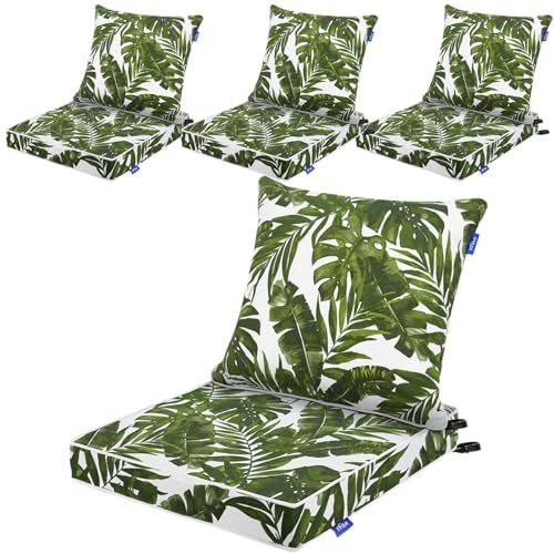 Infblue 22x24x4-Inch Deep Seat Patio Cushion 4-Set: $59.98 Infblue 22x24x4-Inch Deep Seat Patio Cushion 4-Set: $59.98