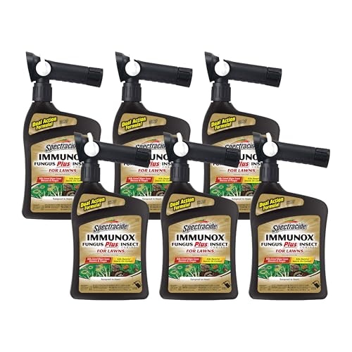 Spectracide Immunox Fungus Plus Insect Control for Lawns 32-oz. 6-Pack: $67.61
