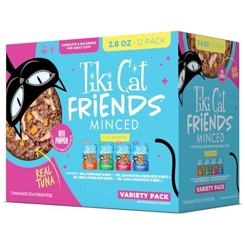 Tiki Cat Friends Tuna Variety Pack Wet Cat Food 12-Pack: $14.50 Tiki Cat Friends Tuna Variety Pack Wet Cat Food 12-Pack: $14.50
