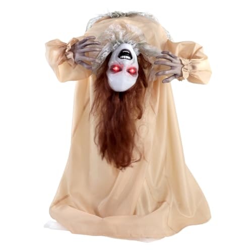 Haunted Hill Farm 3.4-Foot Animatronic Possessed Backbend Lady: $62.99 Haunted Hill Farm 3.4-Foot Animatronic Possessed Backbend Lady: $62.99