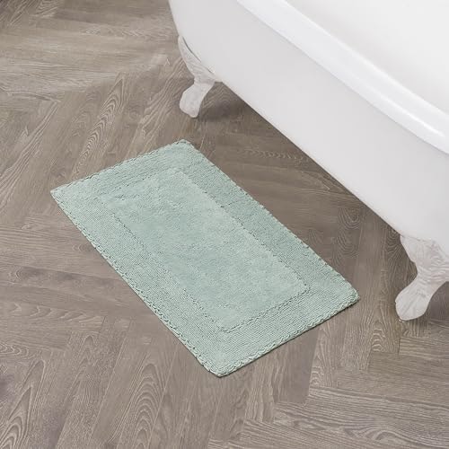 Laura Ashley 20"x 34" Ruffle Border Cotton Bath Rug: $14.99 Laura Ashley 20"x 34" Ruffle Border Cotton Bath Rug: $14.99