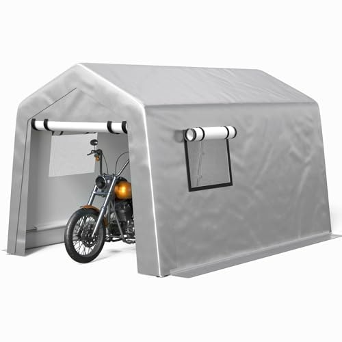Jocoevol 6x8-Foot Enclosed Carport: $129.92 Jocoevol 6x8-Foot Enclosed Carport: $129.92