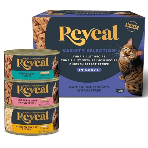 Reveal Fish & Chicken Wet Cat Food 12-Pack: $13.49 Reveal Fish & Chicken Wet Cat Food 12-Pack: $13.49