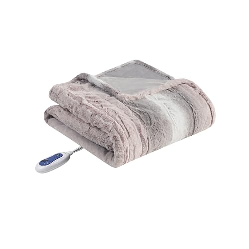 Beautyrest Reversible Faux Fur Heated Throw: $53.55 Beautyrest Reversible Faux Fur Heated Throw: $53.55