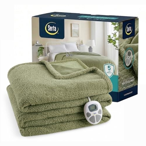 Serta Twin Heated Blanket: $67.49