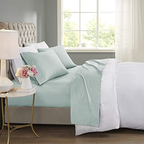 Madison Park 600 Thread Count Cooling Cotton Blend California King Sheet Set 4-Piece: $37.48 Madison Park 600 Thread Count Cooling Cotton Blend California King Sheet Set 4-Piece: $37.48