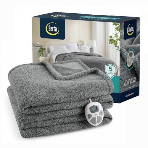 Serta Full Heated Blanket: $80.99