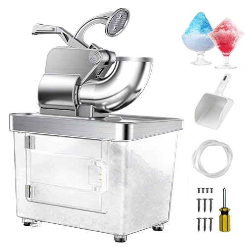 Euhomy 661-Lbs/H Commercial Snow Cone Machine: $159.98 Euhomy 661-Lbs/H Commercial Snow Cone Machine: $159.98