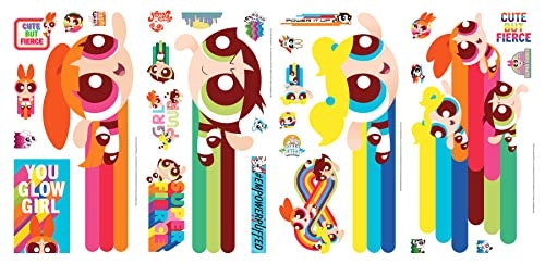 RoomMates Powerpuff Girls Peel and Stick Wall Decals: $12.78 RoomMates Powerpuff Girls Peel and Stick Wall Decals: $12.78