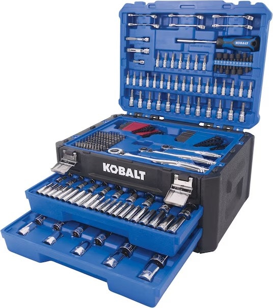 Kobalt 302-Piece Metric / SAE Mechanics Tool Set: $99
