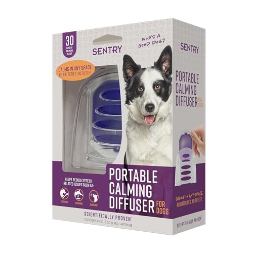 Sentry Portable Calming Pheromone Diffuser for Dogs: $21.09 Sentry Portable Calming Pheromone Diffuser for Dogs: $21.09
