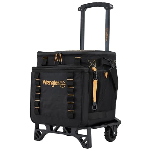 Wrangler ATG Rolling Picnic Cooler Bag: $64.98