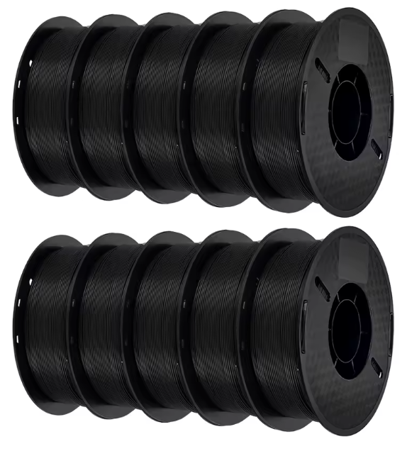 Kingroon 1.75mm 3D Printer Filament 10-Pack: $58 Kingroon 1.75mm 3D Printer Filament 10-Pack: $58