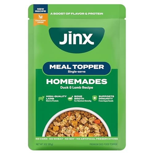 Jinx Duck & Lamb Wet Dog Food Toppers 8-Pack: $7.76 Jinx Duck & Lamb Wet Dog Food Toppers 8-Pack: $7.76