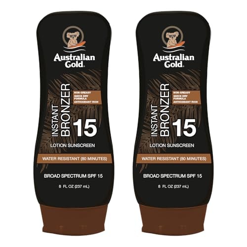 Australian Gold SPF 15 Body Lotion Sunscreen 2-Pack: $18.68 Australian Gold SPF 15 Body Lotion Sunscreen 2-Pack: $18.68